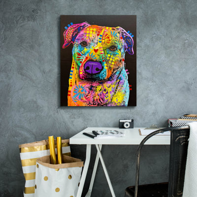 Red Barrel Studio 'Just A Little Bite Of Ham' by Dean Russo Canvas Wall Art
