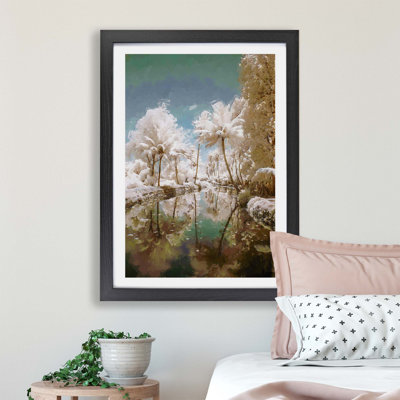 Tree View In Kerala India - Single Picture Frame Painting