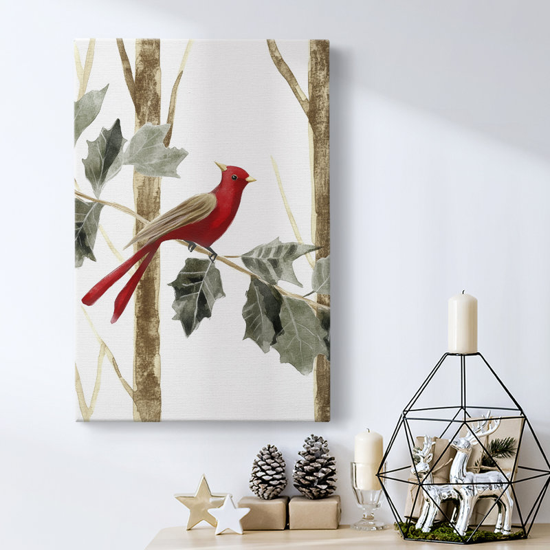 Art des Fêtes de Noël - Toile tendue avec châssis CEC, H 18 po x l 12 po