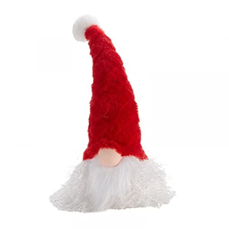 Christmas Stuffed Holiday Accent, Red