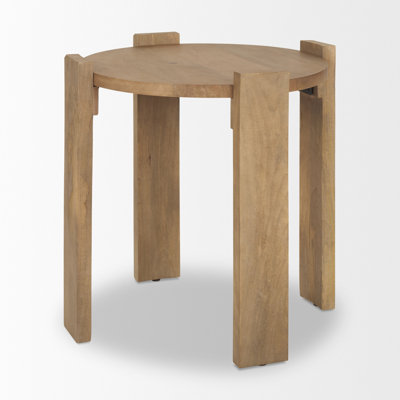 Table de bout en bois massif Sunni