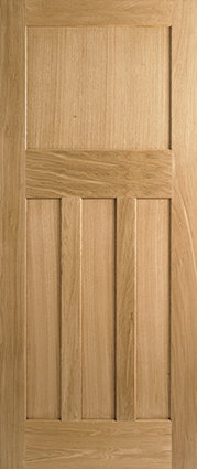 DX Shaker Panelled MDF Slab Fire Door