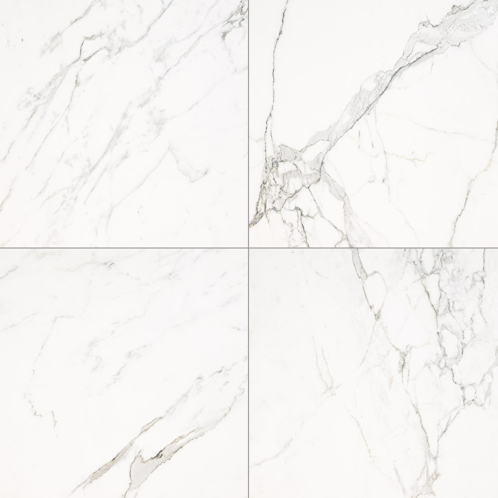 Palazza 24" x 24" Porcelain Marble Look Tile, Solaz
