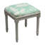 Tabouret de coiffeuse en lin Camillia-385247636-385247643