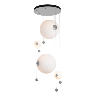 Luminaire suspendu sphère à DEL 4 lumières Abacus