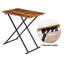 Saboun Cross Legs Rectangular Side Table