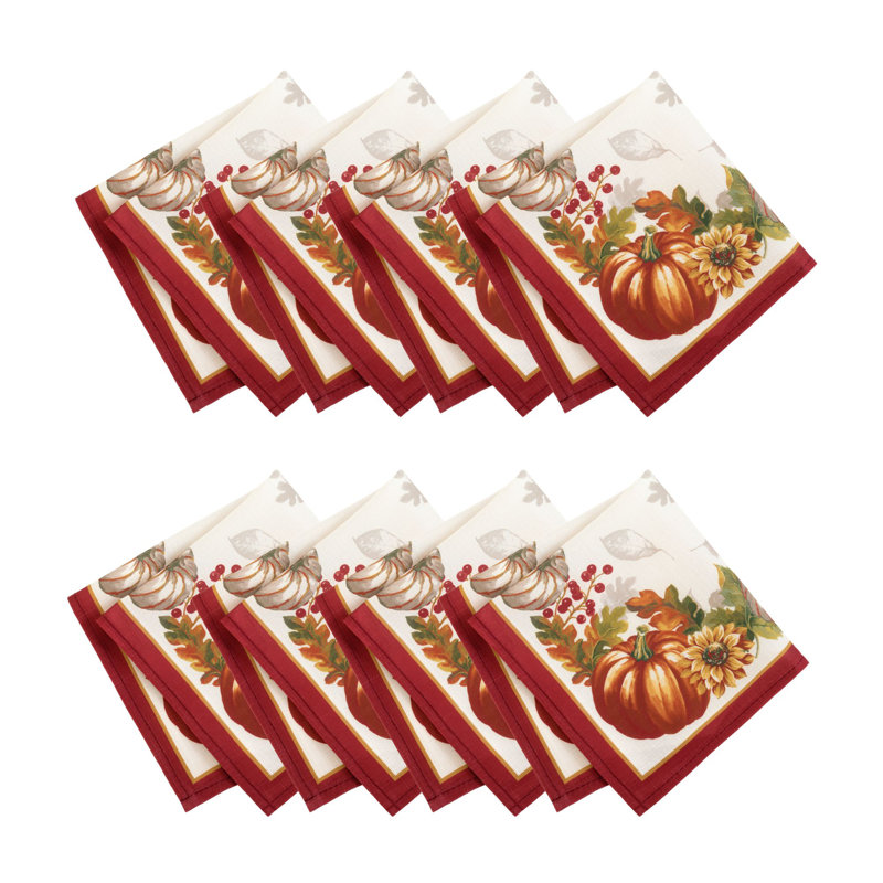 Alberta Polyester No Pattern Square Napkin