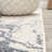 Cooper-John Abstract Marbled Modern Blue/Cream Rug-69806913