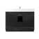Gazsi 48" Single Bathroom Vanity Set With Grain White Engineered Stone Countertop Without Mirror