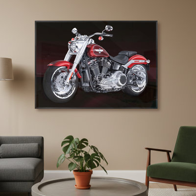 Single Picture Frame LED Illuminated Wall Art Wall Art on Glass / Aluminium