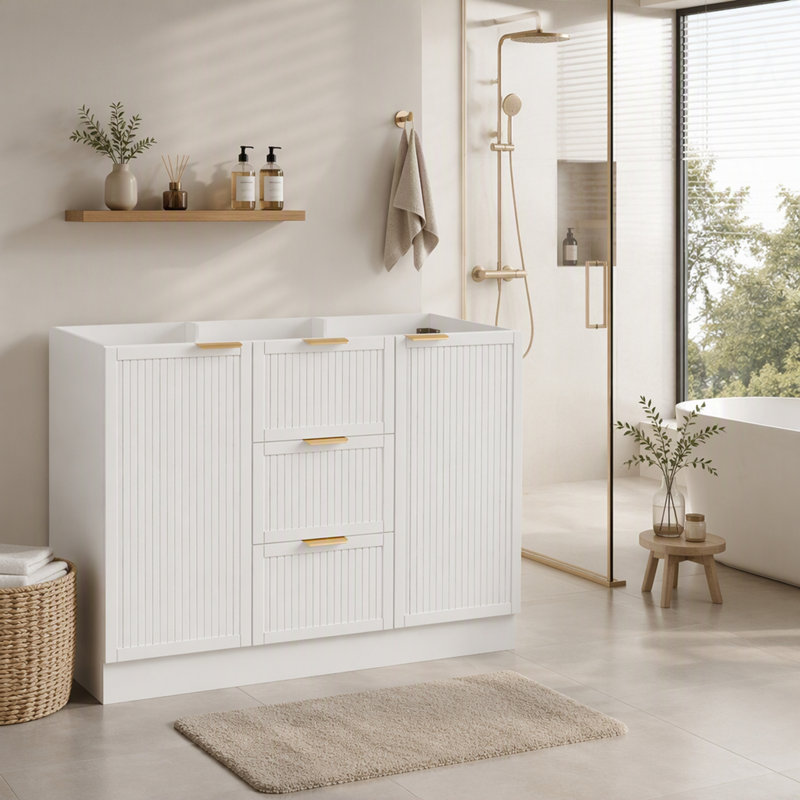 Freestanding Standard With MDF Top