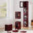 4 Tier Folding Stackable Storage Box, Stackable Storage Drawers On Wheels, Bathroom Floor Cabinet With Doors-1212172061