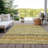 Rectangle Malek Indoor/Outdoor Area Rug with Non-Slip Backing-1365226042