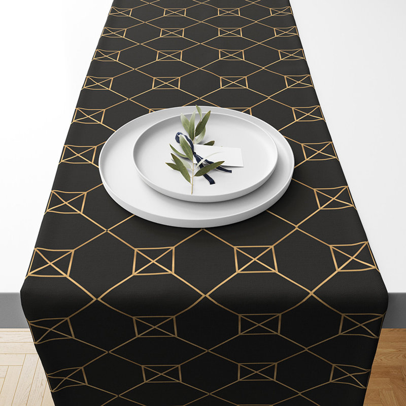 Lyall Geometric Table Runner