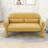 Aharshi Modern Upholstered Loveseat with Lumbar Pillow for Living Room-175520595