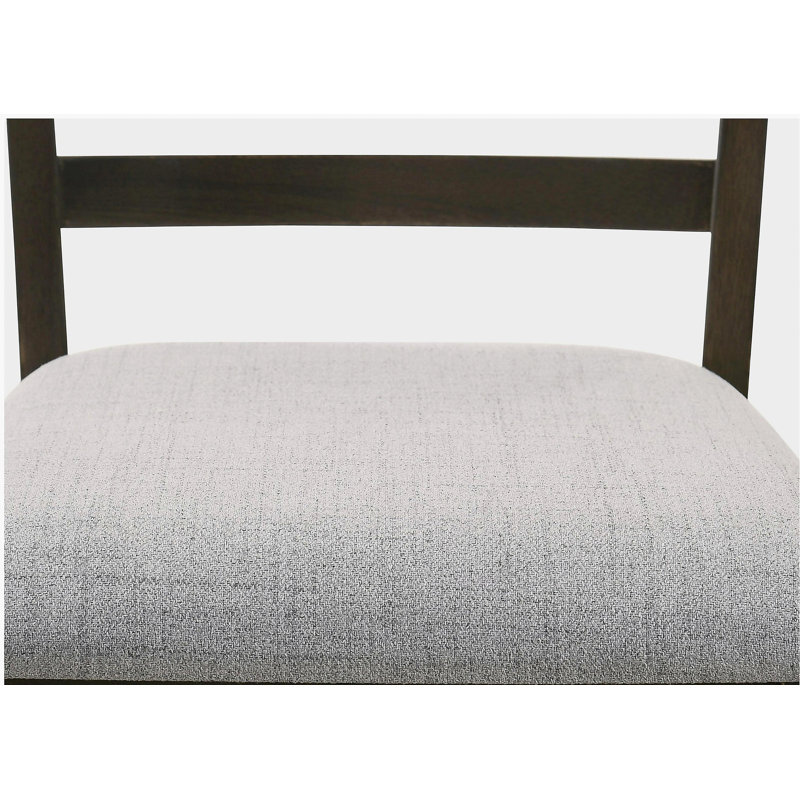 Chaise de salle à manger rembourrée 2pc