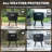 Feasto 28-Inch Outdoor Concave Comal Cover, Waterproof 600D Heavy Duty Bbq Grill Cover