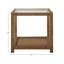Adalard Glass End Table