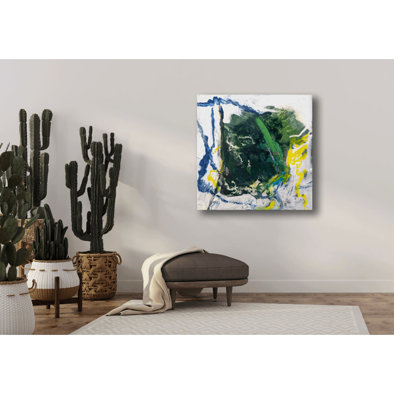Pyrite by John Beard - Artist Enhanced Canvas Print, 12" H x 12" W x 1" D, Unframed