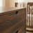 Mid-Century Modern 47" Solid Wood Drawer Dresser Walnut-1783316810