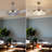 Modern 42" Ceiling Fan With Led Light Kit & Remote, 3 Colors Changing, 3 Speeds
