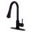 Kingston Brass Continental Single-Handle Pull-Down Kitchen Faucet