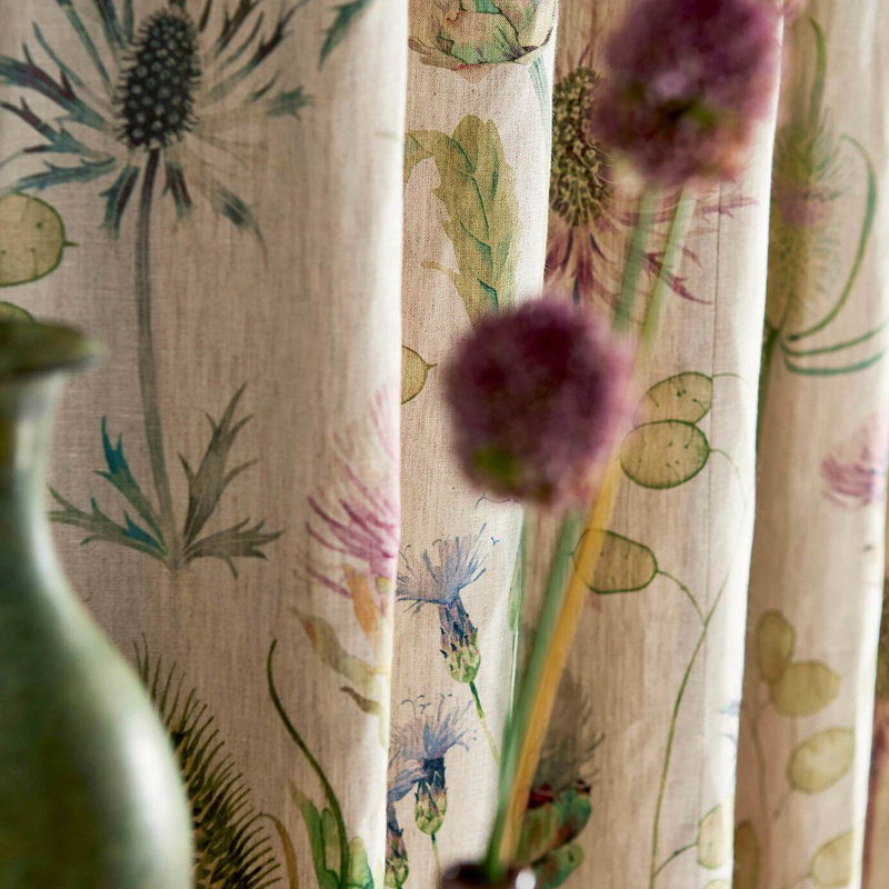 Thistle Garden Linen Fabric