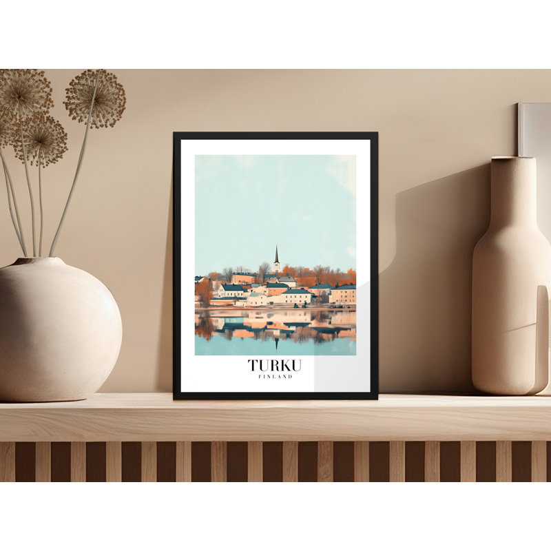 1 Piece Floater Frame Wall Art, 12x16