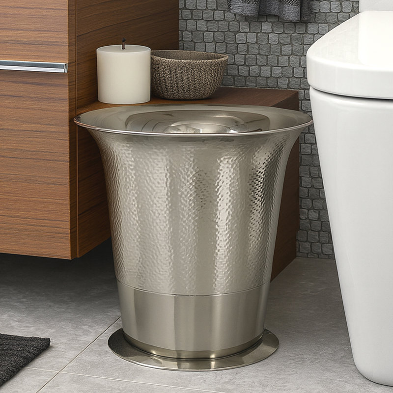 Metal Open Waste Basket