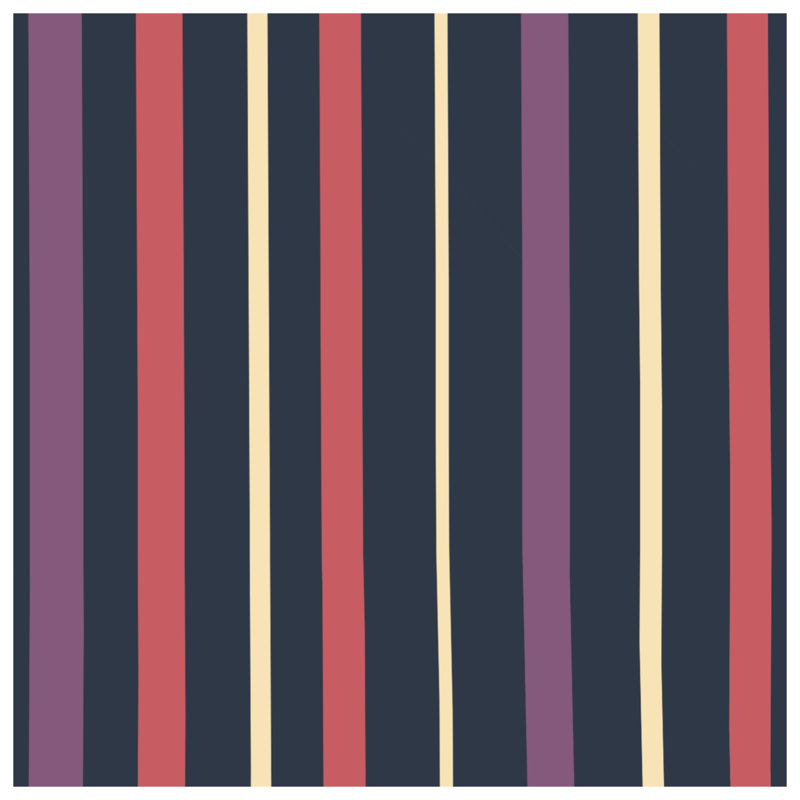 Vertical Striped Pattern Blankets, 50in W x 60in H