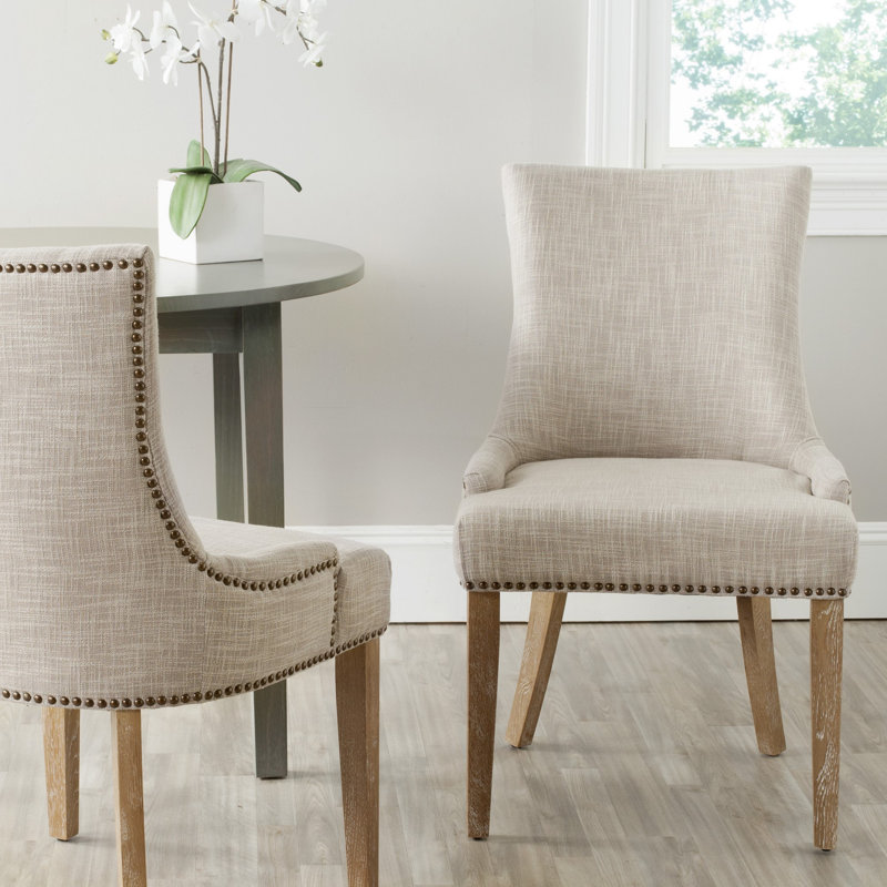 Chaise d'appoint rembourrée Abby