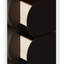 Commode d'appoint moderne simple noir