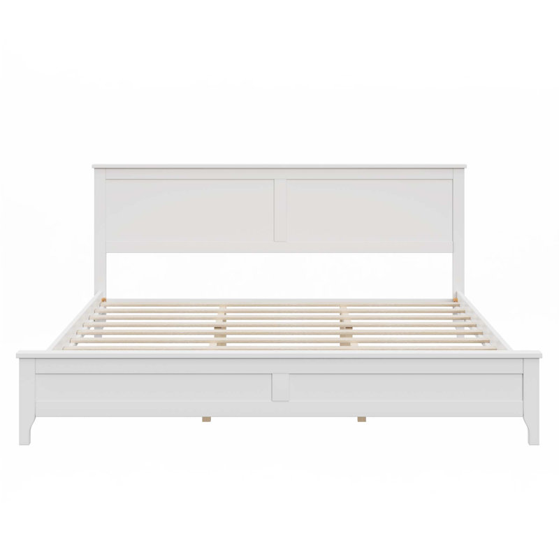 Modern Wood Platform Bed