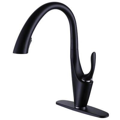 Pull Down Touchless Single Handle Kitchen Faucet -  KIKO HOME, KK-BB-0011-MB