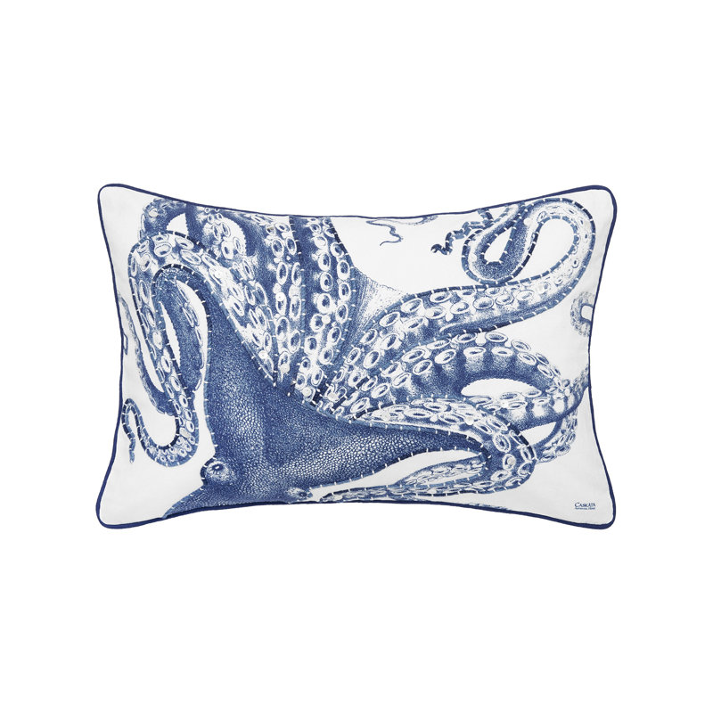 Coussin Blue Octopus