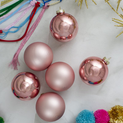 Ornement de Noël boule de verre