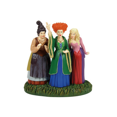 Hok Pocus Village Amok! Amok! Amok! Figurine Sanderson Sœurs d'Halloween 3,8 po