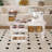 Dining Tables | Mesa de Comedor, 4-in-1 Folding Modern Engineered Wood Table with Storage, for Dining Crafting | off-white