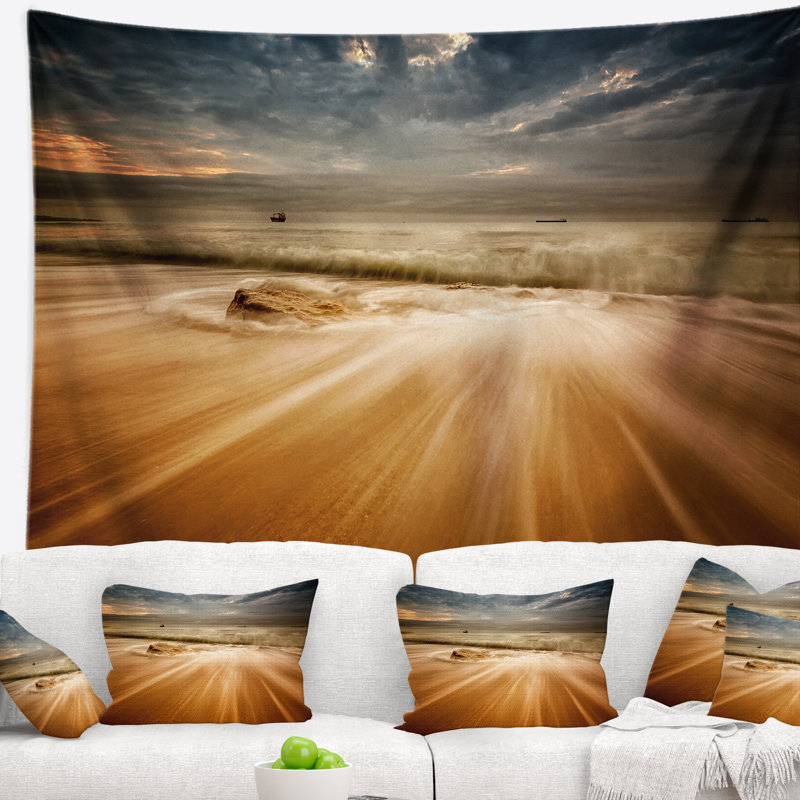 Polyester Tapestry, 78" H x 92" W