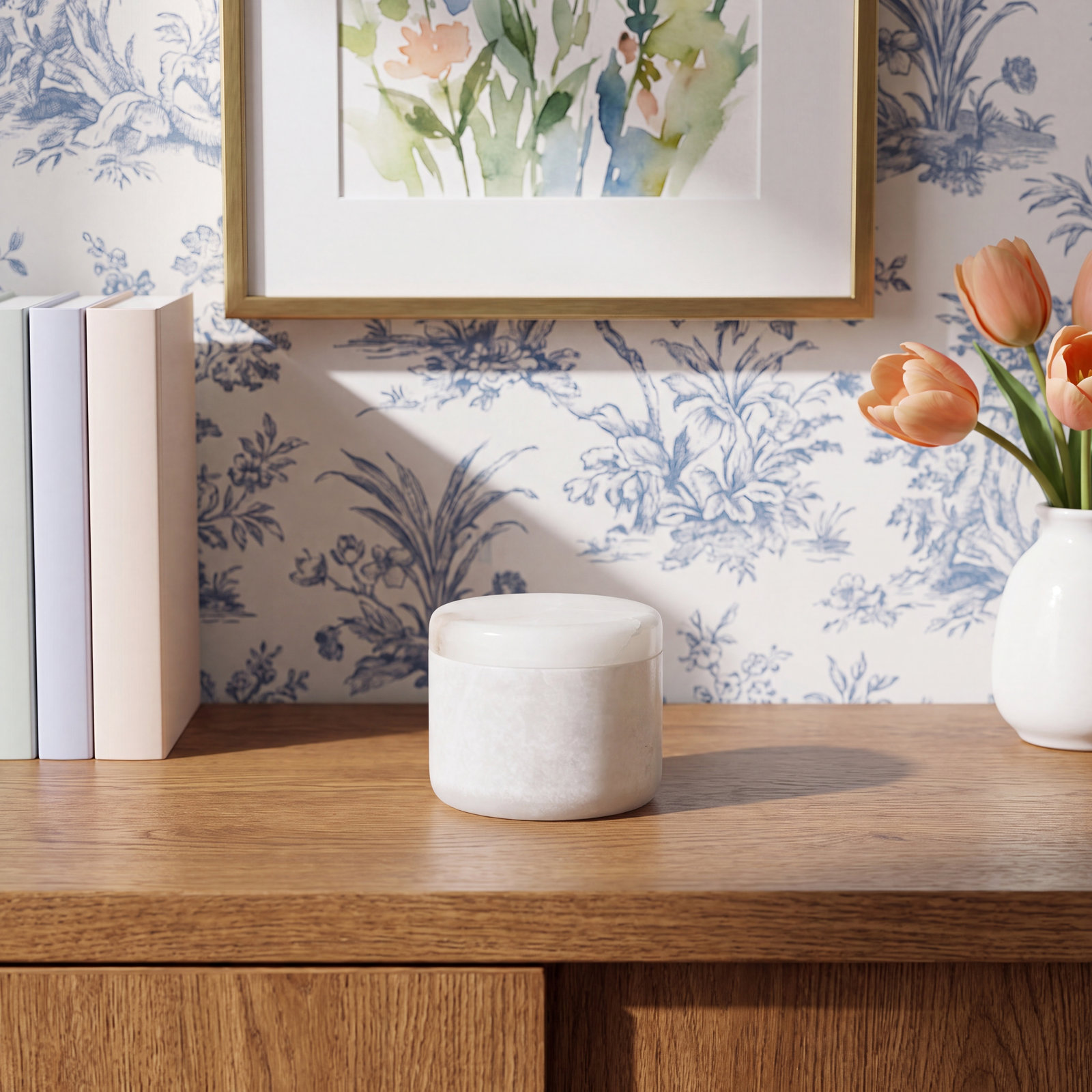 Claudine Marble Decorative Box