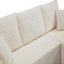 Canapé d'angle Cloud de 254 cm avec méridienne en L, canapé modulaire moderne à assise profonde, aucun assemblage requis, emballage compressé, ressorts ensachés et mousse, tissu moelleux-1567027309-1567027310