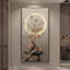 Décoration murale en porcelaine de cristal «Good Luck» de style rétro chinois
