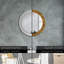 Huldar Glass Flat Wall Mirror-859977143-859977142