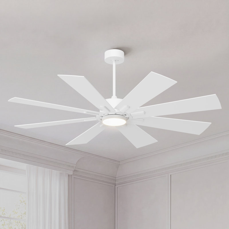 Ventilateur de plafond 52" et ventilateur de plafond 72"., White