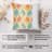 Abstract Retro 70s Hippie Groovy Pattern XI Retro