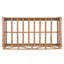 Cadre de lit suspendu en bois d'acacia pour lit de balançoire avec véranda de 16,4 pi-1618794362
