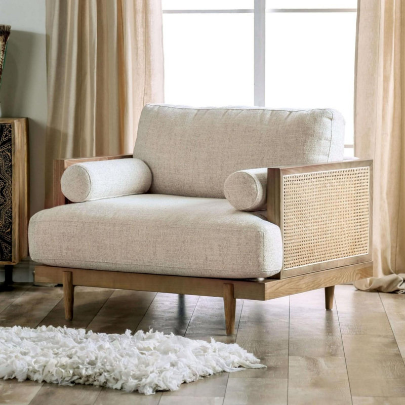 Chaise Mid-Century moderne, Chêne clair