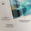 «Oceanic Hues II Shadowbox», impression abstraite bleue par Art Remedy, cadre blond, 25 x 17-1301415173-1301415172