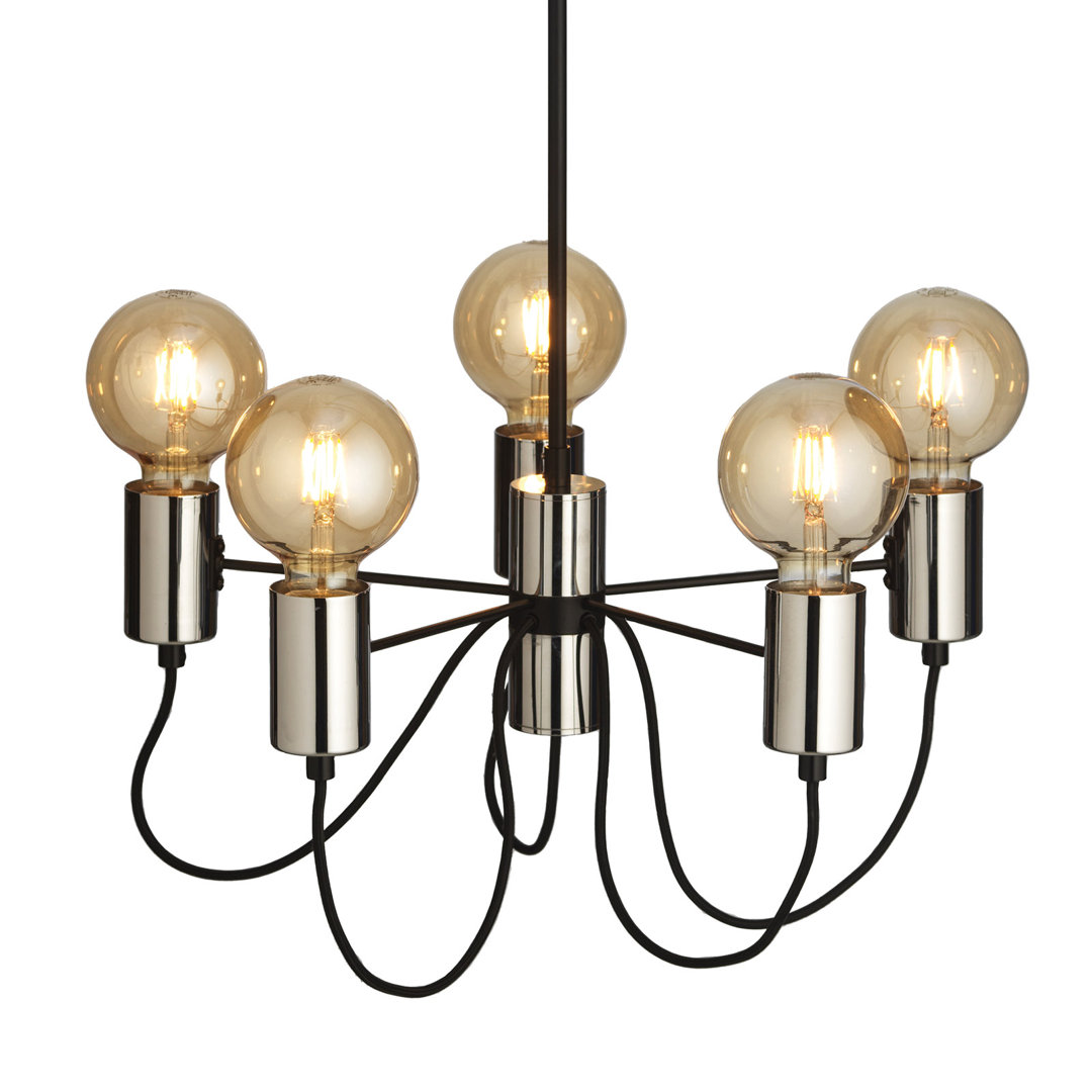 5 - Light Polished Chrome Pendant