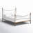 Metal Open-Frame Bed-87927451